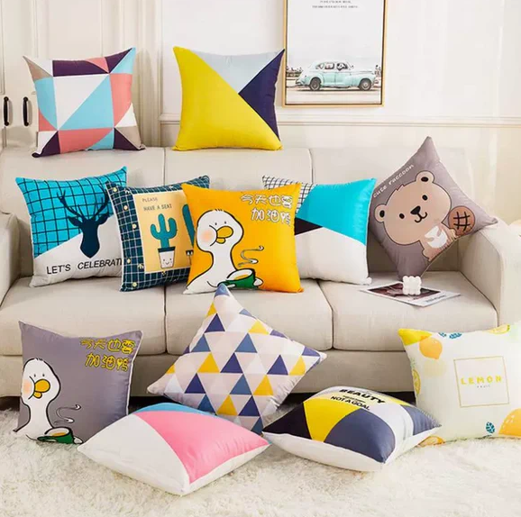 热转印抱枕客厅沙发靠背